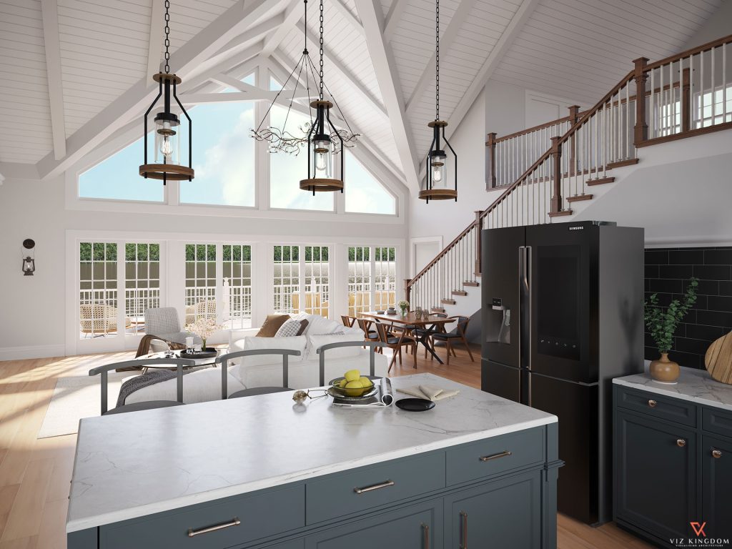 Cabin Interior Renderings 1