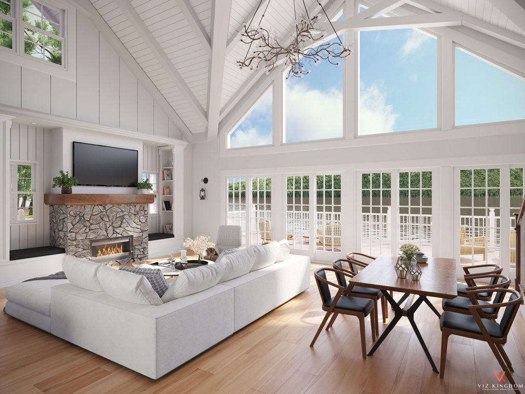 Cabin Interior Renderings 2